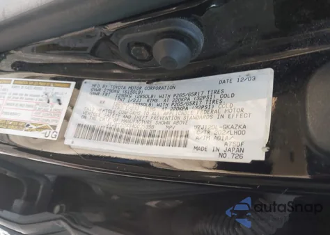 2004 Lexus Gx 470 z USA, uszkodzony, nr VIN JTJBT20X340035398